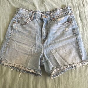 ae brand new trendy jean shorts!!